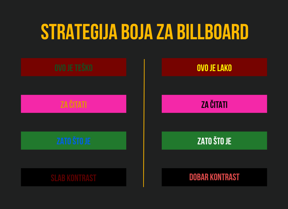Strategija boja za vanjsko oglašavanje